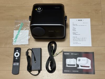 Aurzen Boom mini サイズ比較 片手で持てる大きさ