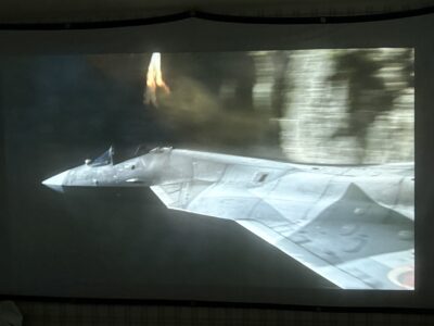 Aurzen Boom mini 6畳での投影例